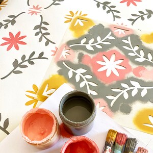 Roma Kakelschablon för Golv, Kakel och Väggar - Gör-det-själv Golvprojekt bild 4