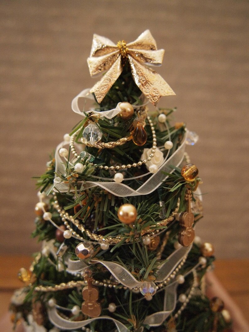 Lighted Dollhouse Christmas Tree Etsy