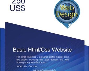 Complete Website Design Package | Affordable, Responsive & SEO Friendly