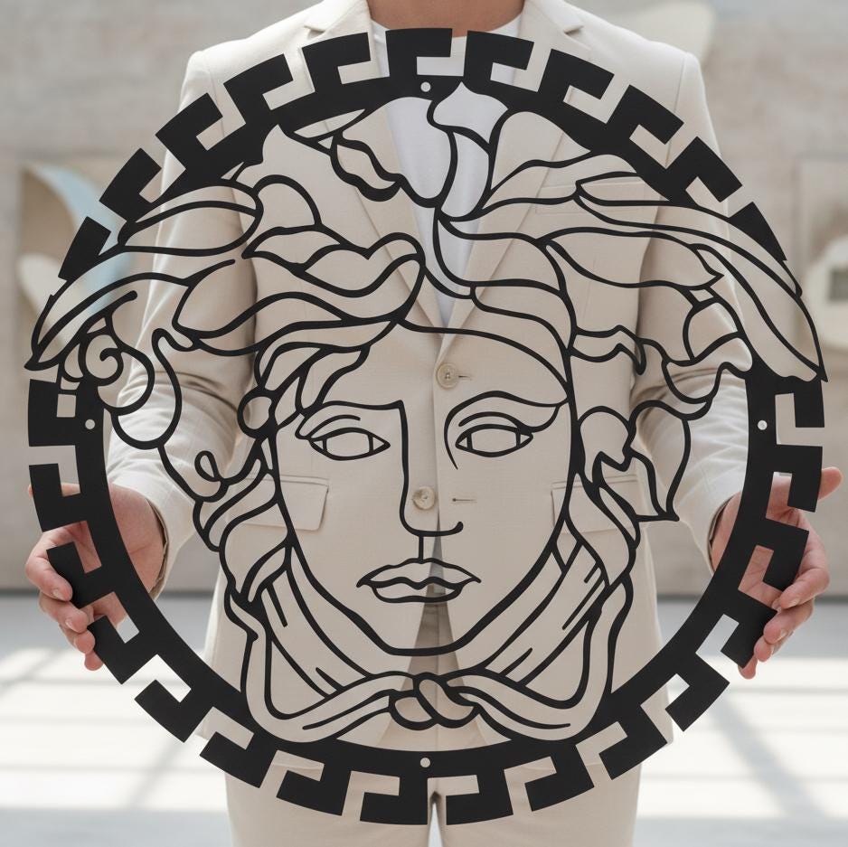 Versace Medusa Wall - Etsy