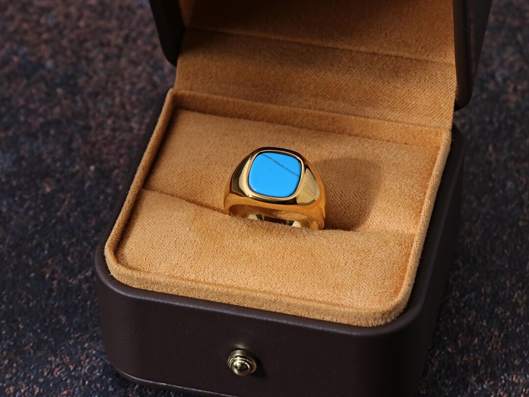 Mens Stackable Rings Men's Signet Ring Engraved Stackable Ring - Etsy