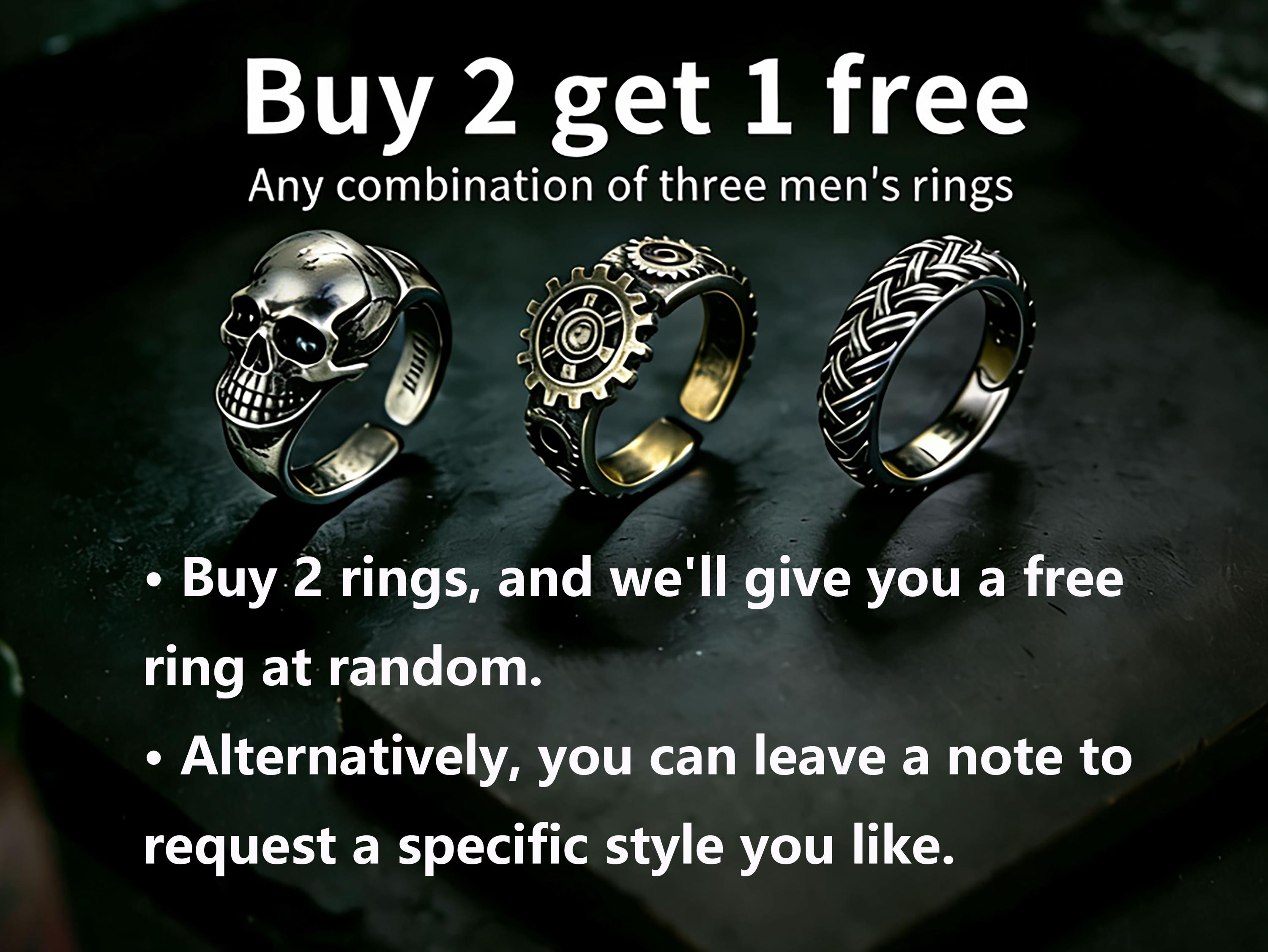 Viking Tree of Life Men's Rings,goth Jewelry,vintage Ring - Etsy
