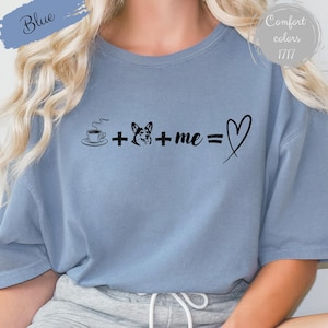 Corgi Shirt, Comfort Colors, Corgi Gift, Corgi Mom Shirt, Coffee And Corgis, Corgi Lover, Corgi Dad Shirt, Corgi Life Tee,Coffee Lover Shirt