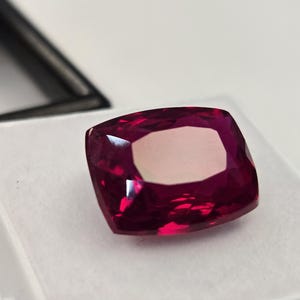 8-10 Ct Red Ruby Gemstone, Cushion Cut, Loose Stone for Jewelry