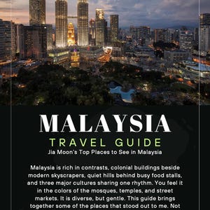 Malaysia Travel Guide | Digital Download Itinerary & Top Places to Visit | Kuala Lumpur, Batu Caves, Nature Spots, Food Tips