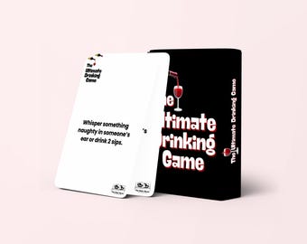 Ultimate Dirty Drinking Game for Adults, Girls Night Party Game, Bachelorette Dare Cards, Sexy Couple Game, Naughty Fun, Hen Do Printable