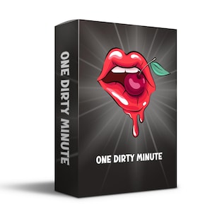 One Dirty Minute – Sexy Kartenspiel für Erwachsene, Romantisches Paar Geschenk, Freche Date Night Ideen, Schlafzimmer Partyspiel für Sie und Ihn, Romantische Spaß Ideen
