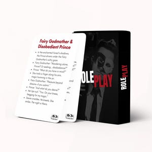 Roleplay Card Deck for Couples – 50 Sexy Scenarios for Intimacy, Romantic Date Night Game, Gift for Him & Her, Anniversary and Valentine’s