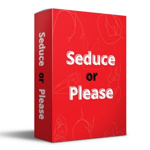 Seduce or Please Sexy Card Game for Couples – Dirty Date Night Game, Flirty Dares, Romantic Foreplay Deck, Naughty Adult Printable