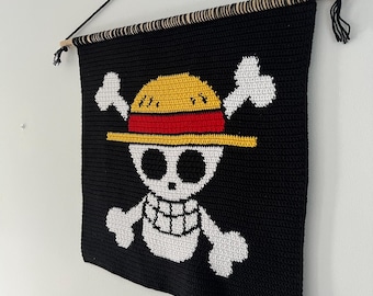 Crochet Tapestry Pattern One Piece Going Merry | Foxandloop - Etsy
