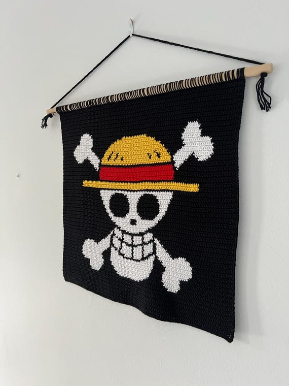 Crochet Tapestry Pattern One Piece Going Merry | Foxandloop - Etsy