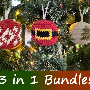 Weihnachtskugel Häkelanleitungen-Bundle • Anfänger-freundlich (Digitaler PDF Download) FoxAndLoop