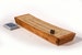 Cribbage Board - Continuous track with peg and card storage. Figured maple and cherry. 