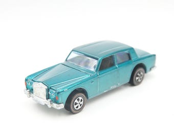1969 Hot Wheels Rolls-royce Silver Shadow Redline (blue) - Etsy