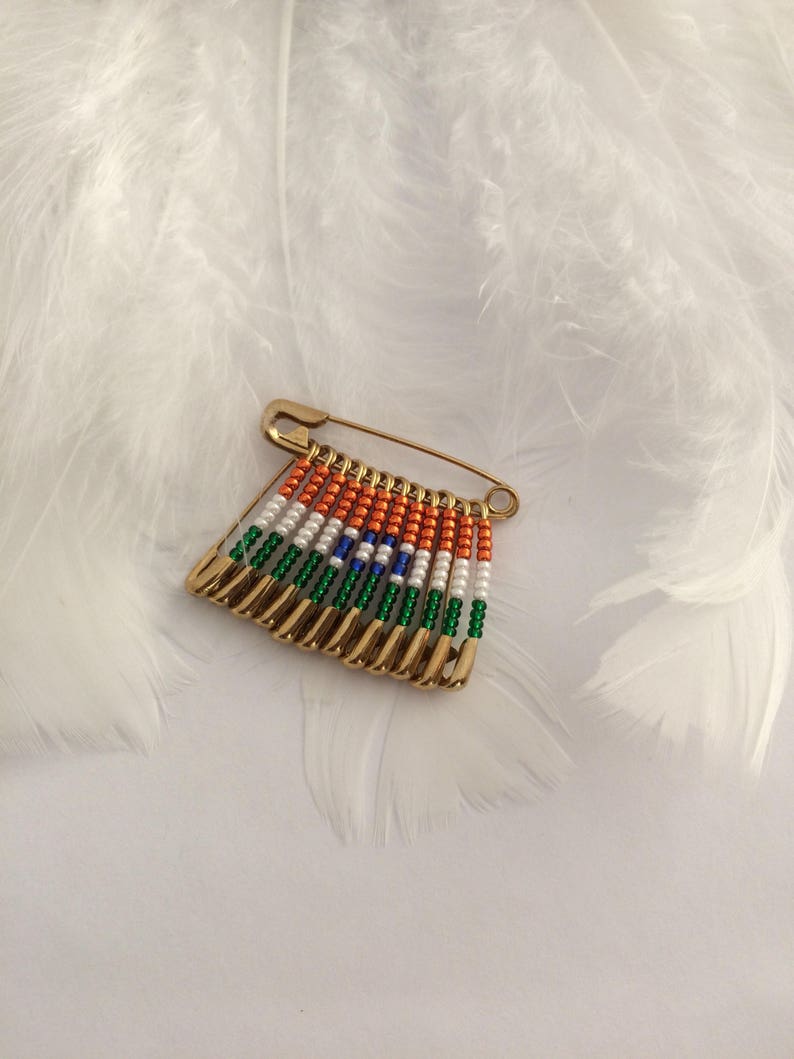 India Pin India Flag Pin Handmade Brooch India Lapel Pin Etsy
