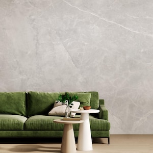 Gray Marble Effect Wall Mural – Modern Stone Texture Wallpaper | Custom Size, Self Adhesive or Non-Woven | Elegant Minimalist Wall Decor