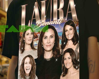 Laura Benanti Retro Graphic Tee: 90s Style Comfort Colors Shirt