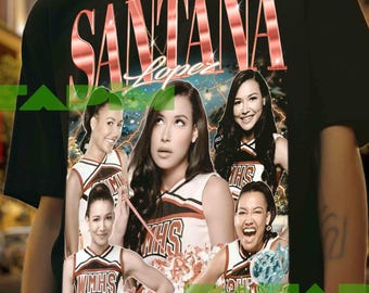 Santana Lopez Retro Graphic Tee: Glee Inspired Unisex Sweatshirt