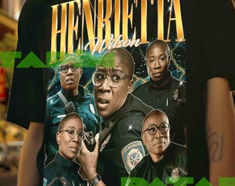 Henrietta Wilson Retro Graphic Tee: Unisex Cotton Blend Sweatshirt