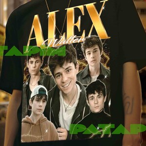 Grafisch Alex Walter-sweater: uniseks T-shirt van katoenmix