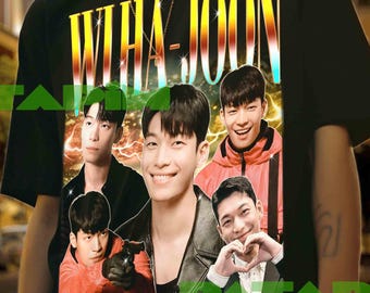 Camiseta retro de Wi Ha-joon: sudadera unisex de mezcla de algodón