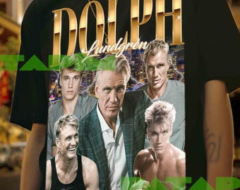 Dolph Lundgren Retro Graphic Tee - Unisex Cotton Sweatshirt