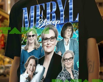 Camiseta con gráfico retro de Meryl Streep: camiseta unisex, camisetas juveniles de Meryl Streep, camiseta de Meryl Streep, póster de Meryl Streep, suéter de Meryl Streep