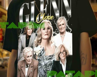 Camiseta con gráfico retro de Glenn Close: camiseta unisex, camisetas juveniles de Glenn Close, camiseta de Glenn Close, póster de Glenn Close, suéter de Glenn Close, Glenn Close
