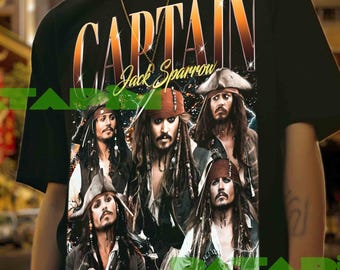 Camiseta gráfica retro del Capitán Jack Sparrow: camiseta unisex, camisetas con meme de Jack Sparrow, camiseta de Jack Sparrow, suéter de Jack Sparrow, camiseta pirata de Jack Sparrow