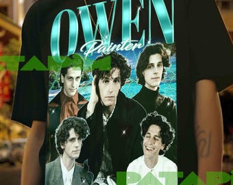 Owen Painter Retro Graphic Tee: Unisex Cotton Blend Sweatshirt