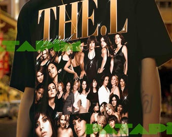 Camiseta de The L Word, Merchandising para fans de The L Word, Camiseta de The L Word, Camiseta con estampado retro de la serie de televisión, Merchandising para fans de la serie de televisión The L Word