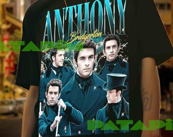 Camiseta Lord Anthony Brigedtron – Camiseta para fans de celebridades, camiseta de estilo streetwear estético para amantes del cine y la televisión, camiseta unisex de algodón suave con estampado gráfico. Regalo ideal.