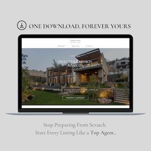 Real Estate Website Templates for Realtors and Agents | Single Property Listing Website 2026 I Open House I Realtor Marketing I Landing Page image 7