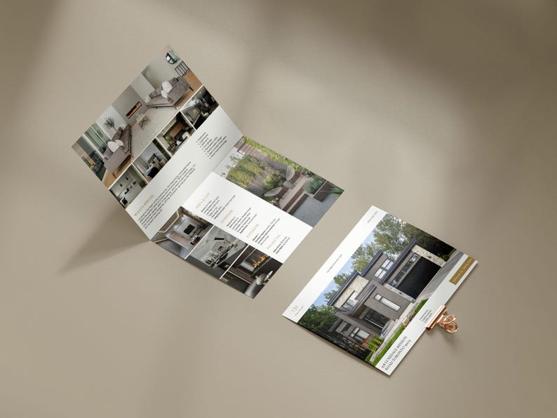 Luxury Property Brochure 4 Page Real Estate I Home Flyer I Listing ...