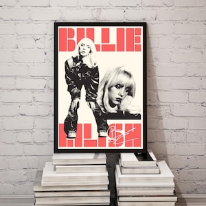 Billie Eilish Poster | Gift for Her | Aesthetic Wall Art | Music Prints | Posters for Bedroom Deco