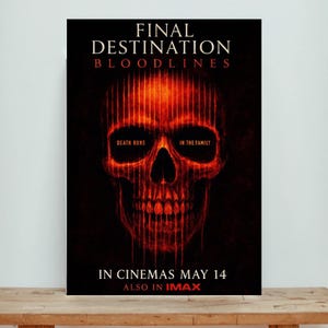 Final Destination Bloodlines (2025) – Chilling Movie Poster Print