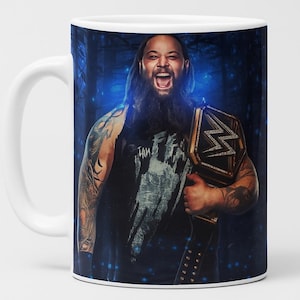 Bray Wyatt WWE Champion Mug: Wrestling Fan Coffee Cup
