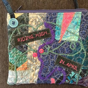 Evvy Thing Art bag, boho, shoulder bag, unique, upcycled materials