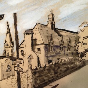 St John the Baptist, Manayunk, giclee