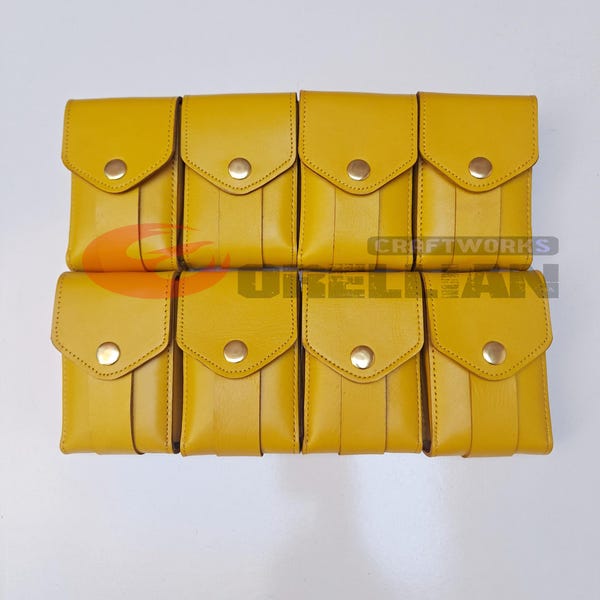 Utility Leather Pouch : Costume Cosplay Style with Pouches