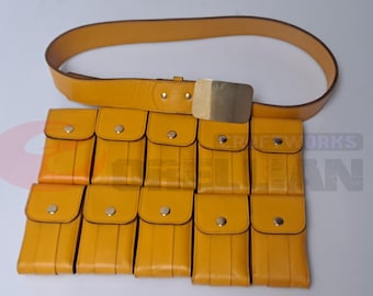 Leather Super Hero Utility Belt: Costume Cosplay Style With