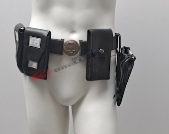 New Leather Hell Belt Star Wars Cosplay Belt - Brass Buckle