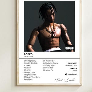 RODEO - Travis Scott Album Poster