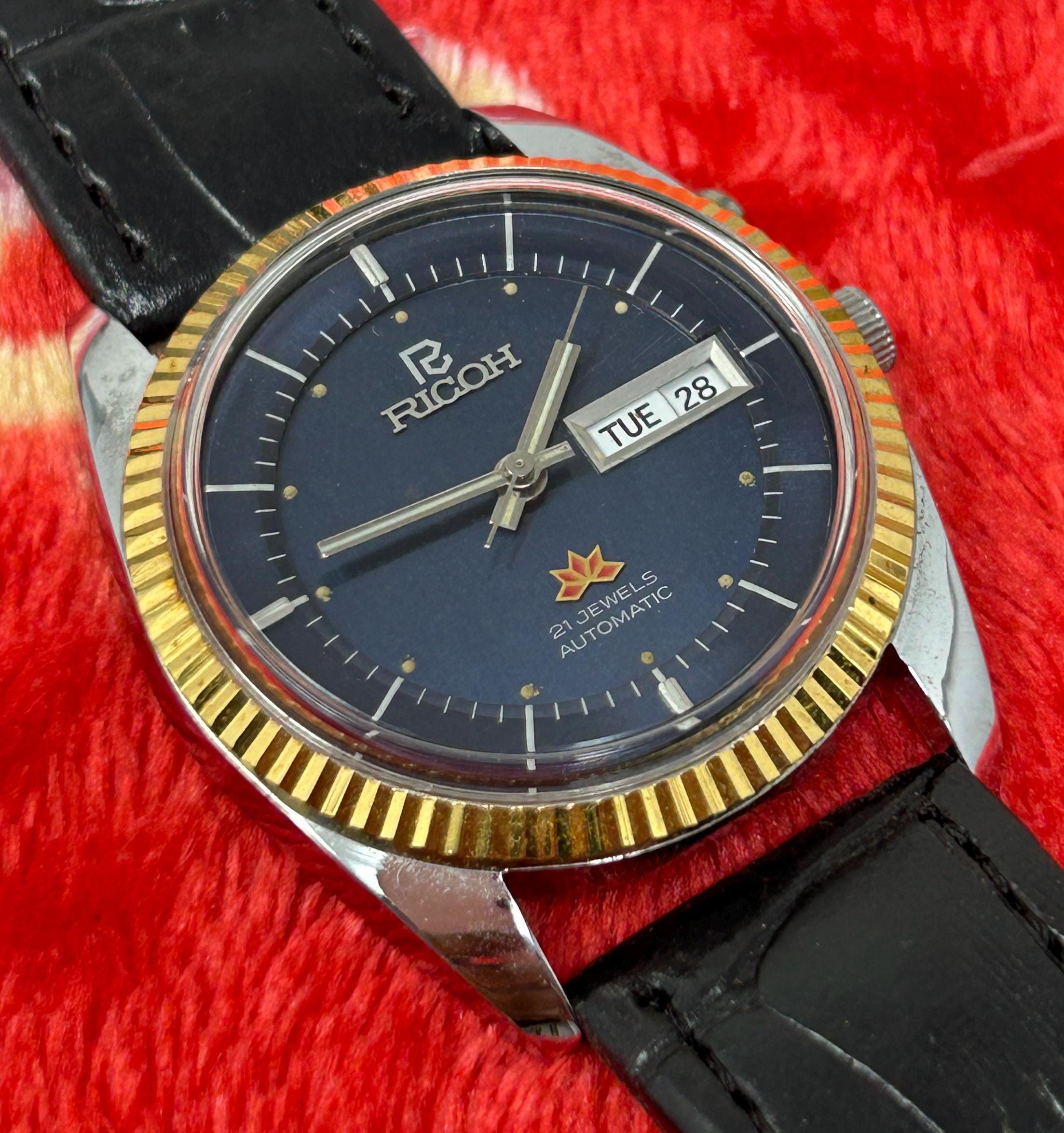 Rare Ricoh Ricoh Diver Watch Buy Vintage Ricoh Medallion President