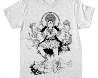 Kali T-shirt, Durga shirt, Maha Kali, Parvati Devi, Maha Shakti, Free Shipping