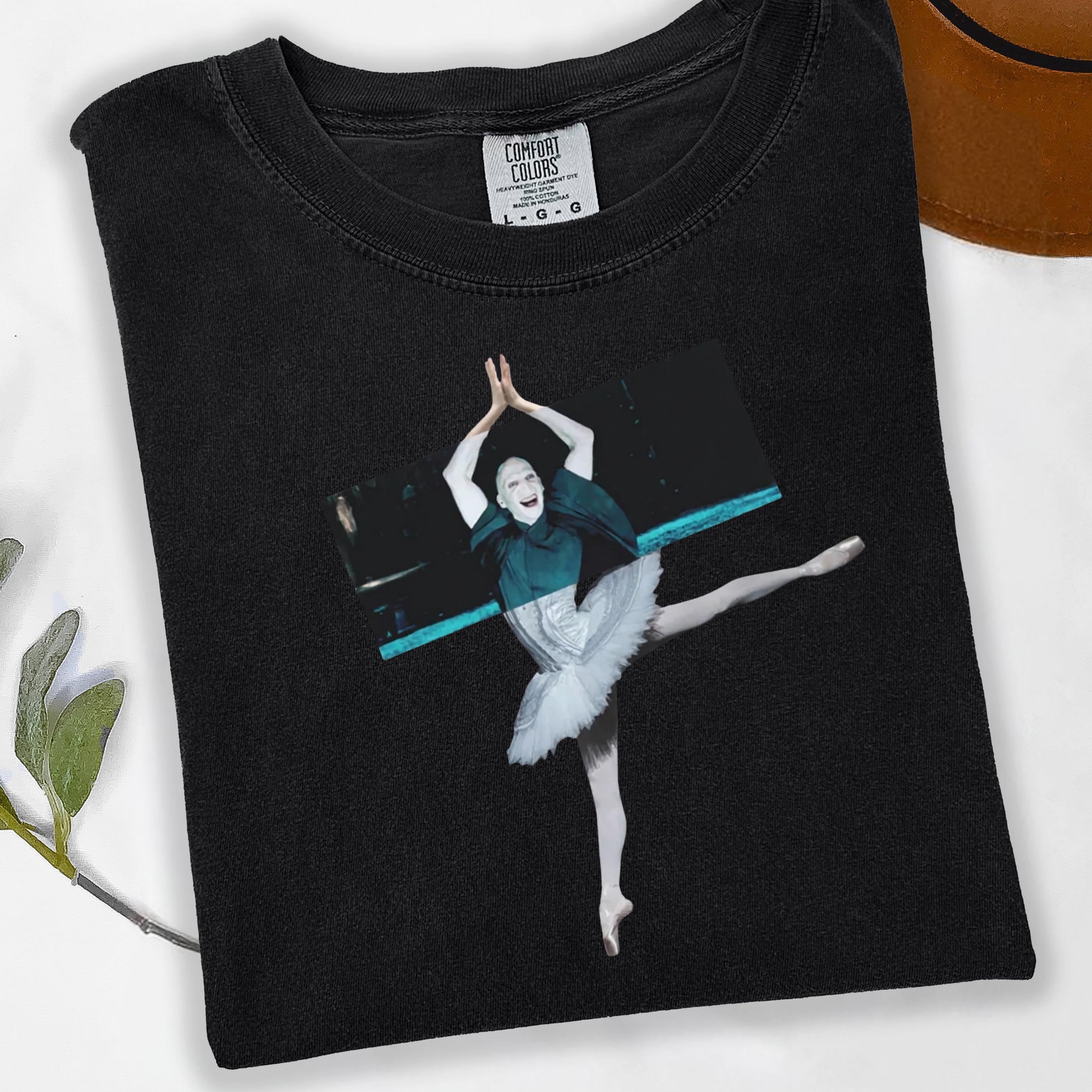 Funny Lord Voldemort Ballerina Shirt, Harry Potter Parody Tee, Dark ...