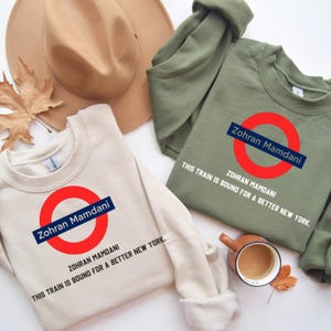 Zohran Mamdani T-Shirt: Better New York Subway Art - Comfort Colors
