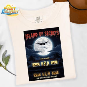 Mar-a-Lago Horror Parody T-Shirt: Political Satire, Comfort Colors