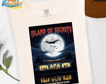 Mar-a-Lago Horror Parody T-Shirt: Political Satire, Comfort Colors