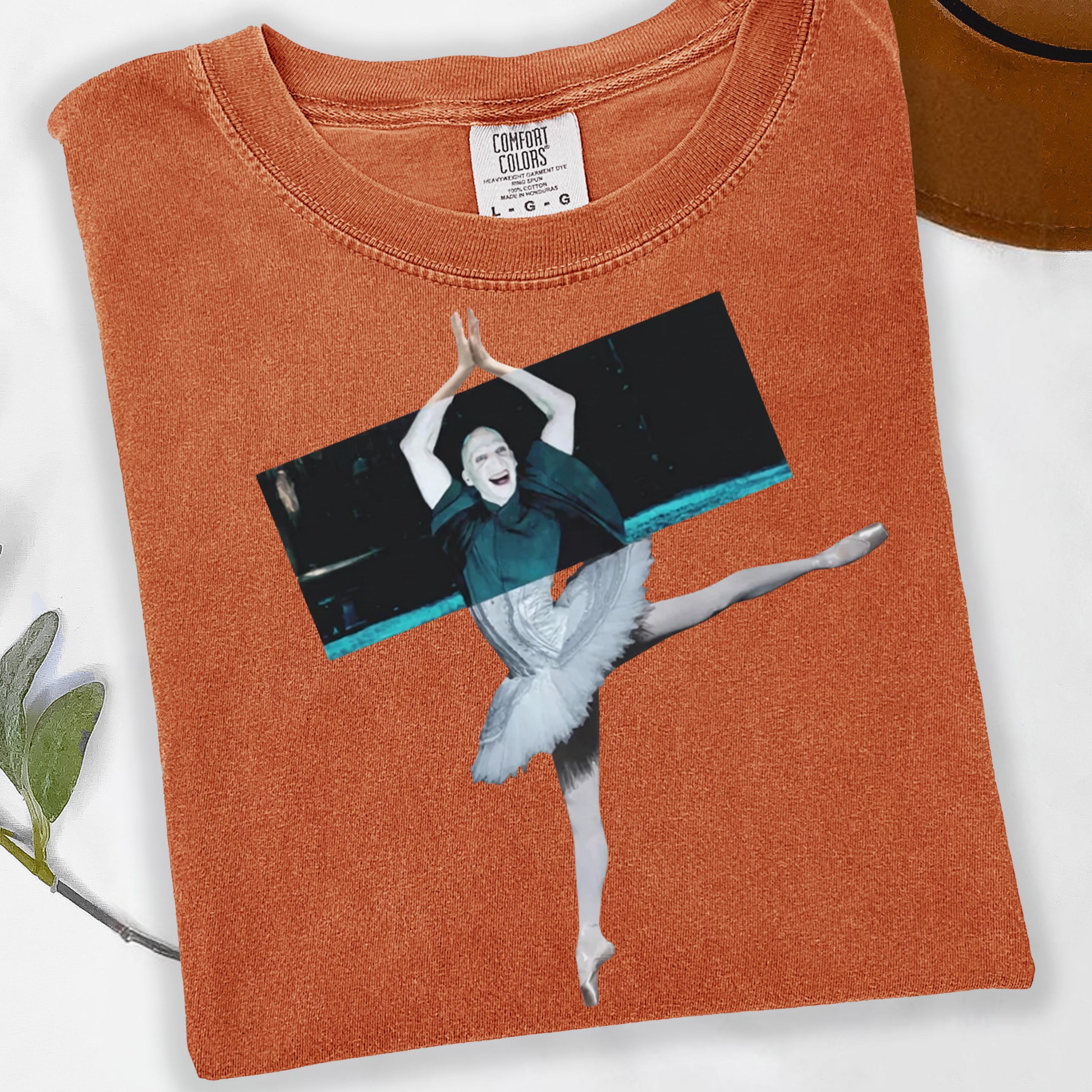 Funny Lord Voldemort Ballerina Shirt, Harry Potter Parody Tee, Dark ...